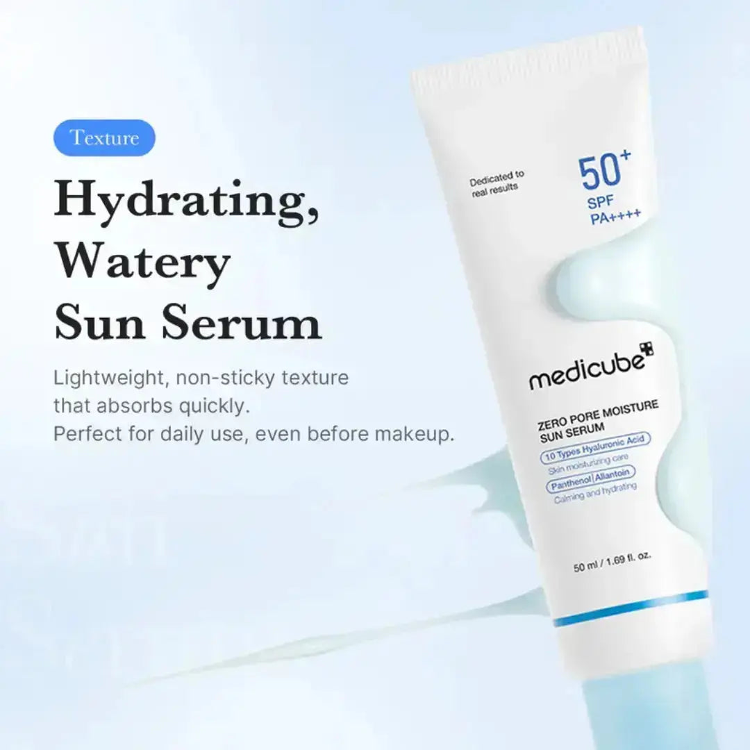 Medicube – Zero Pore Moisture Sun Serum - 50ml