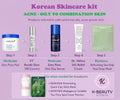 Korean Skincare Kit - Acne prone, Oily skin + FREE COSMETIC BAG 💜 - K-Beauty Studio