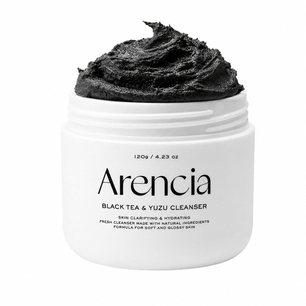 Arencia - Black Tea Rice Mochi Cleanser - 120g