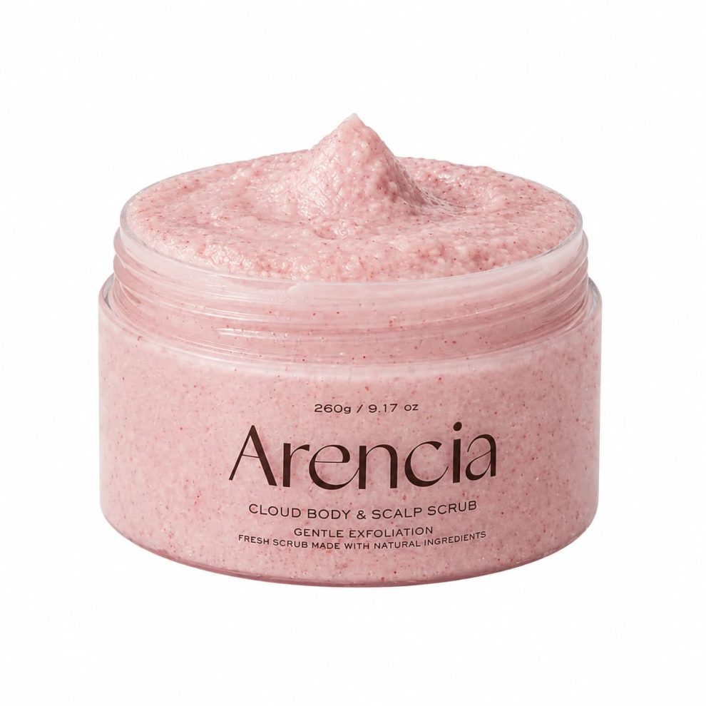 Arencia – Fresh Cloud Body & Scalp Scrub Lavender & Pear -  260g