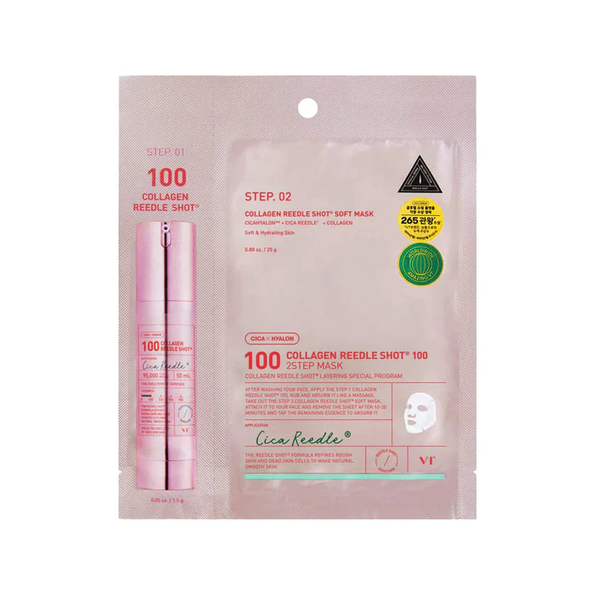PRESALE - VT Cosmetics - Reedle Shot 100 2-Stufen-Maske (Microneedling)