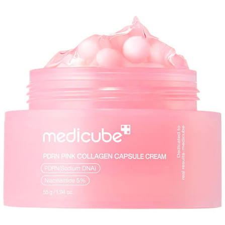Medicube - PDRN Pink Collagen Capsule Cream, 55g - K-Beauty Studio