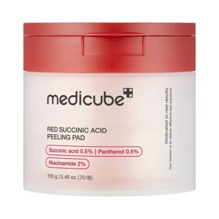 Medicube – Red Succinic Acid Peeling Pad – 155g (70pads) - K-Beauty Studio