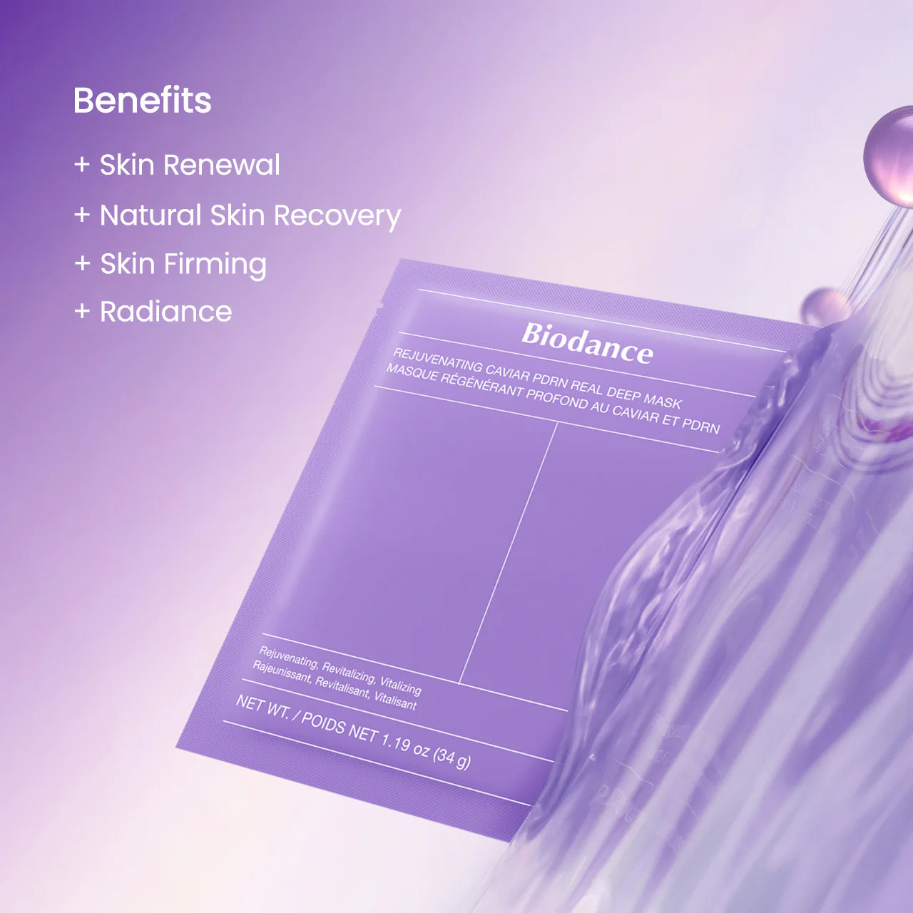 Biodance – Verjüngende Kaviar PDRN Real Deep Mask