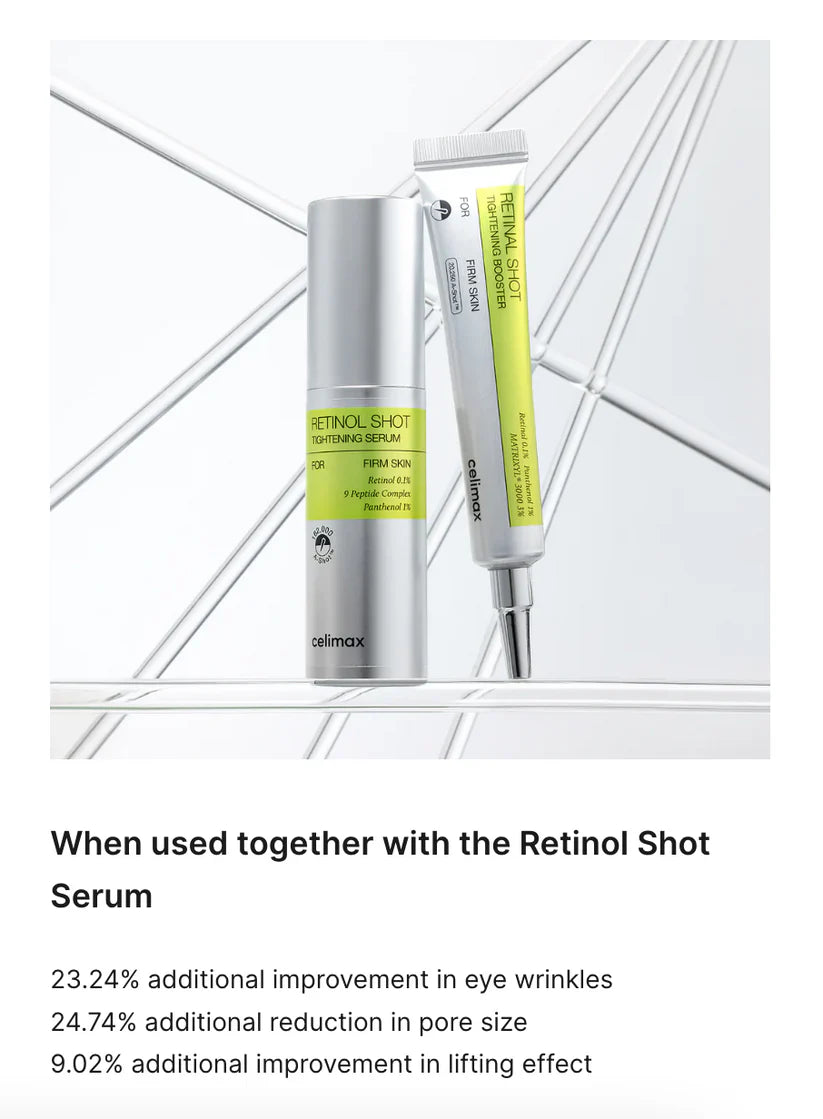 Celimax - The Vita-A Set - Duo set Retinol Serum & Retinal Booster) - K-Beauty Studio