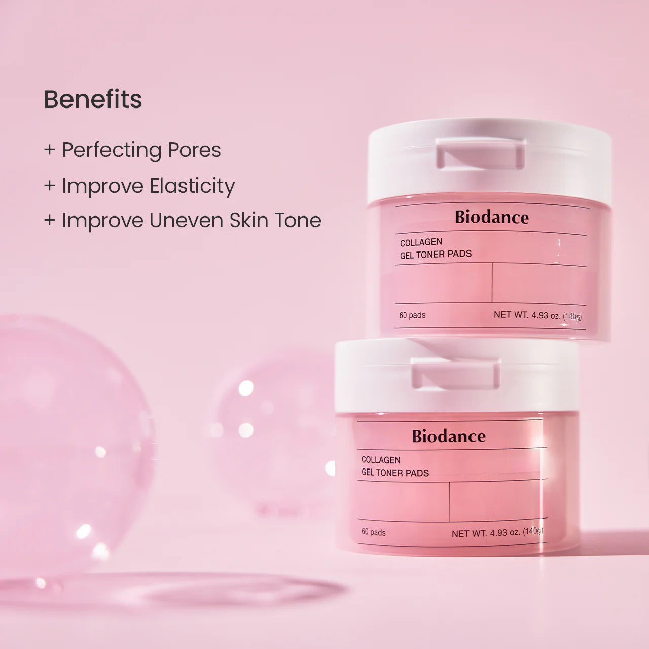 Biodance – Collagen Gel Toner Pads (60 Pads)
