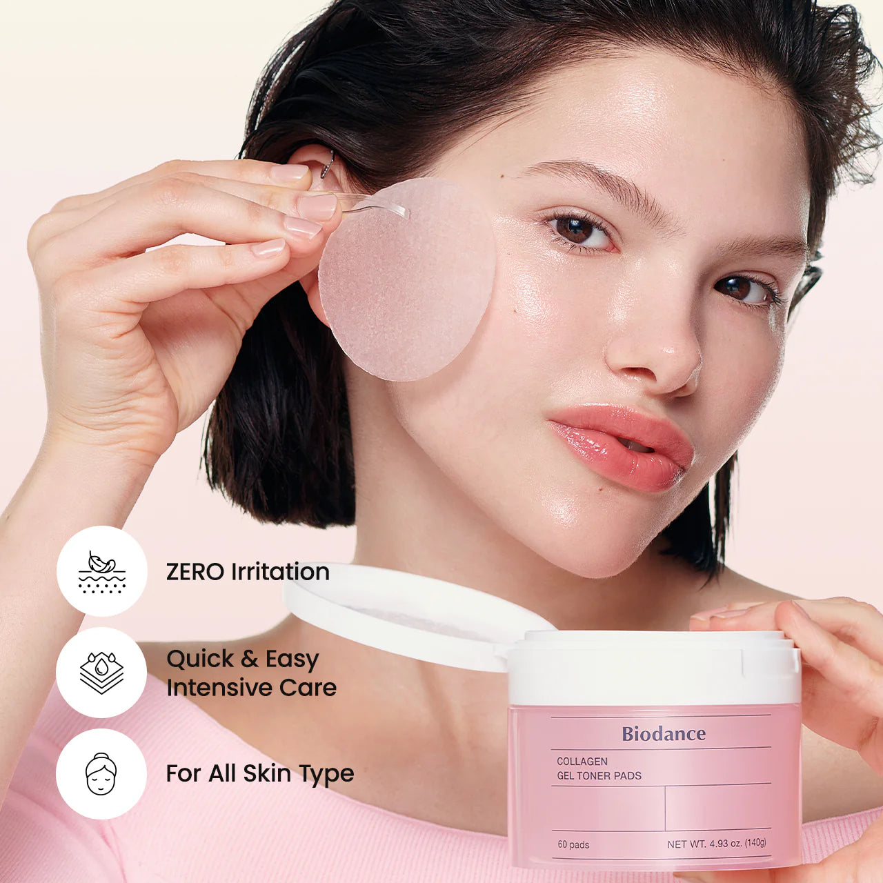 Biodance – Collagen Gel Toner Pads (60 Pads)