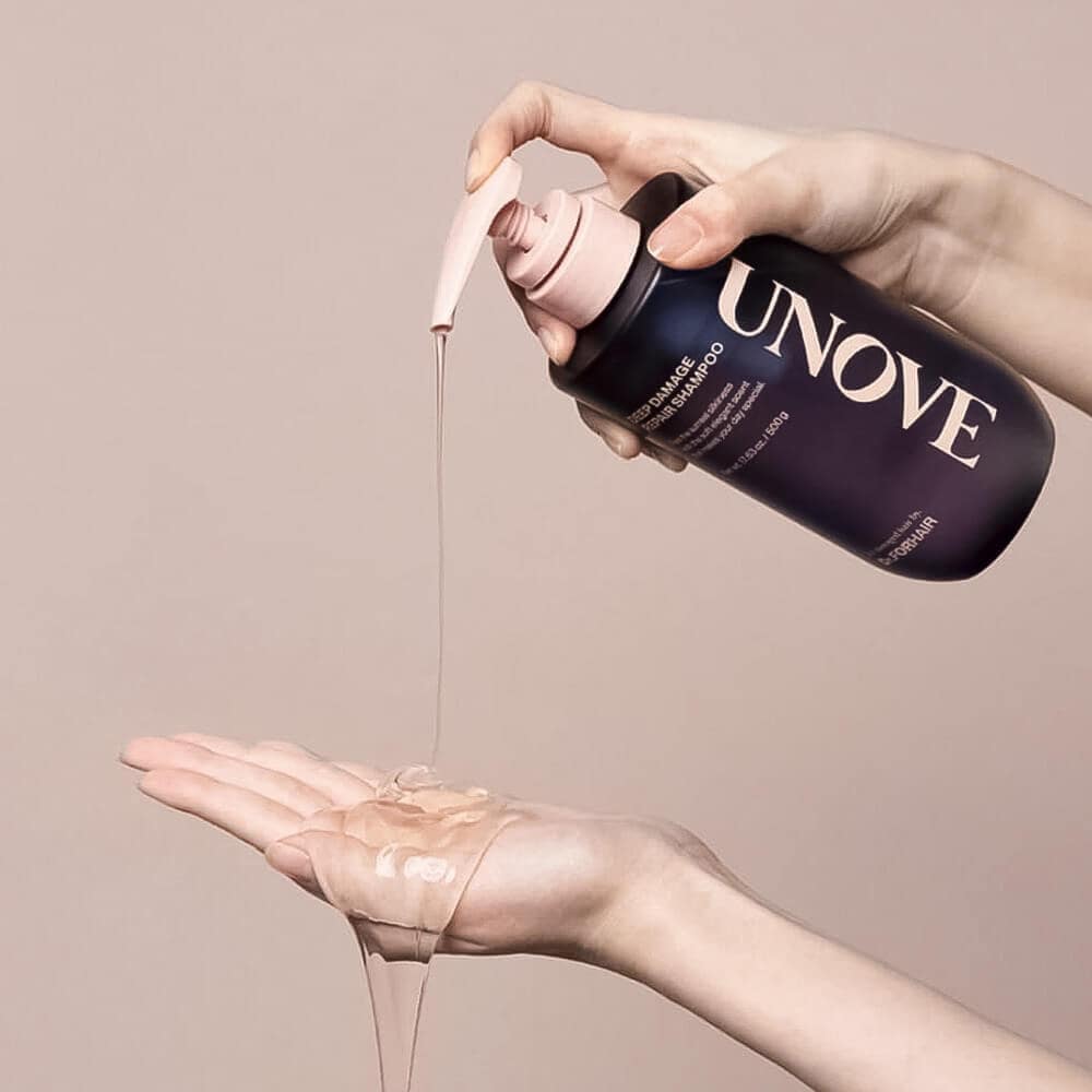 Dr. FORHAIR – UNOVE Deep Damage Repair Shampoo, 500g - K-Beauty Studio
