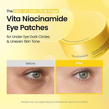 Biodance – Vita Niacinamide Eye Patches (30 pairs / 60 pads)