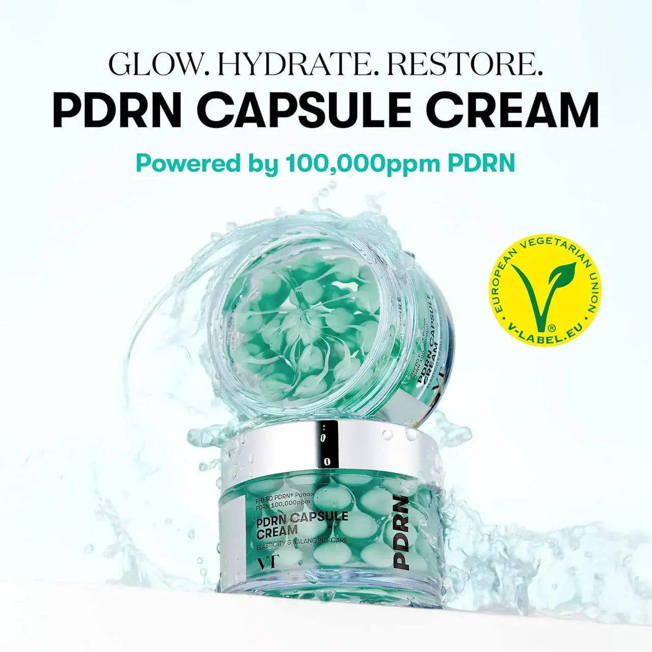 VT Cosmetics – PDRN Capsule Cream 100, 50ml - K-Beauty Studio